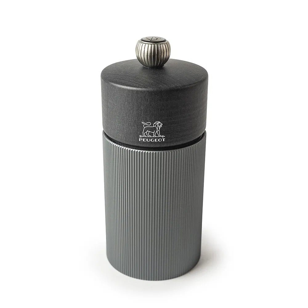 Peugeot Duo Pepper & Salt Mill Set 12cm | Black & Silver - Simmer and Slice