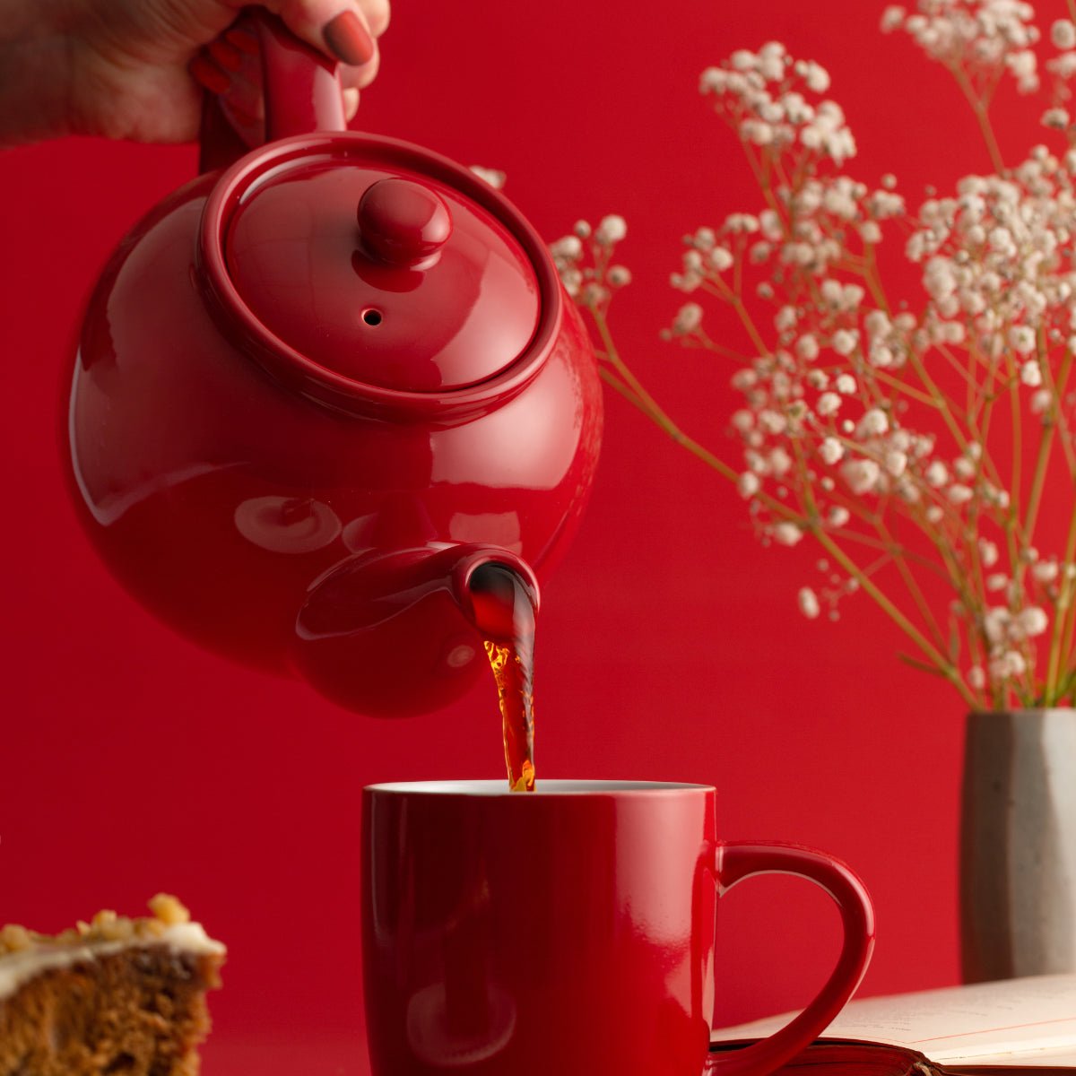 Price & Kensington Red 6 Cup Teapot - Simmer and Slice