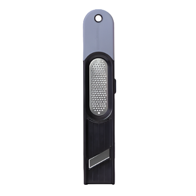 Black and gray ginger grater