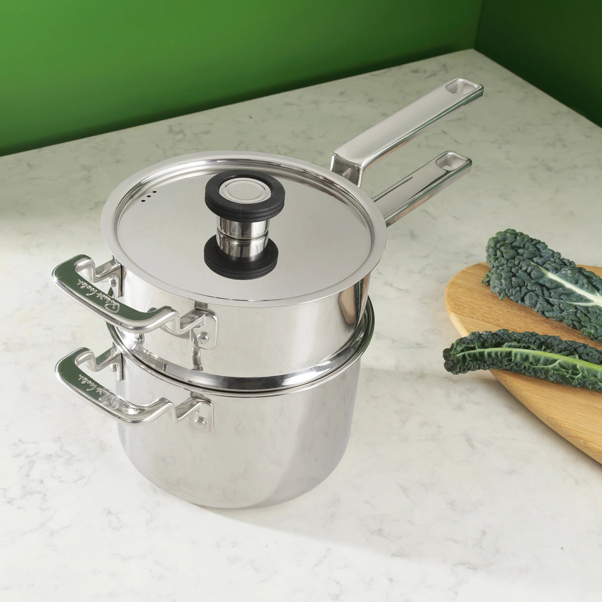 Robert Welch 316 Series Cookware (BR) Steamer Insert 18cm - Simmer and Slice