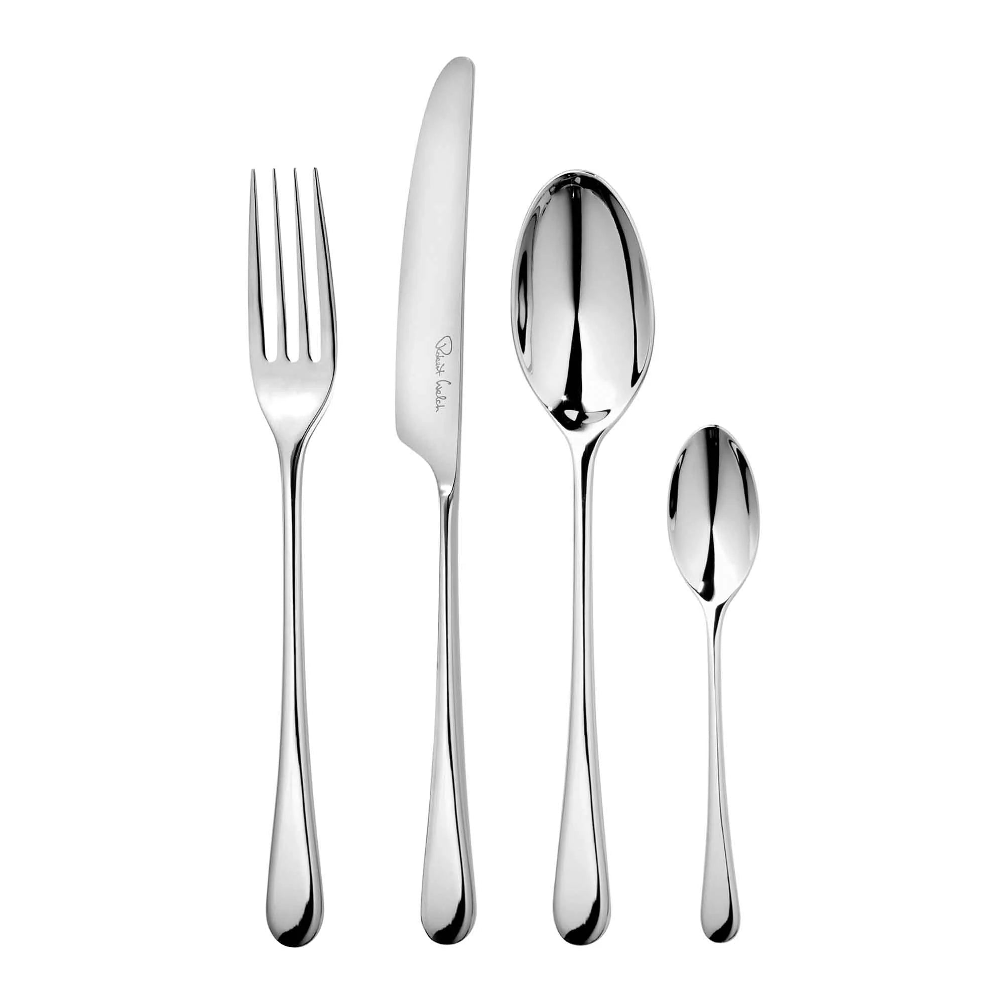 Robert Welch Iona Bright 24 Piece Cutlery Set (Inc 6 Free Butter Knives) - Simmer and Slice