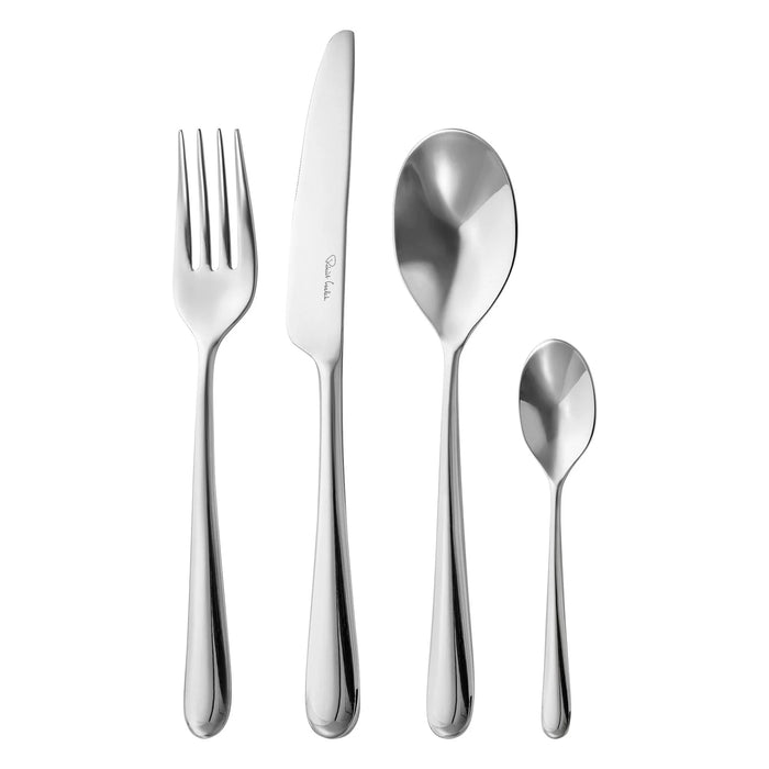 Robert Welch Kingham 24pc Bright Cutlery Set 24 Piece for 6 People - Simmer and Slice