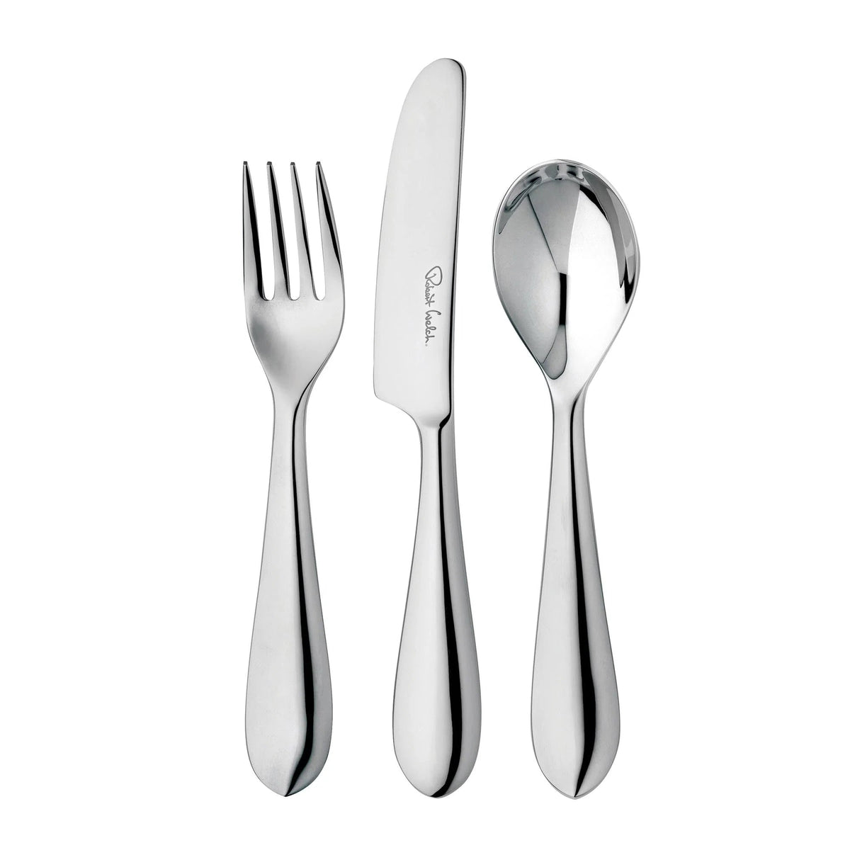 Robert Welch Norton Bright Children’s Cutlery Set 3 Piece - Simmer and Slice
