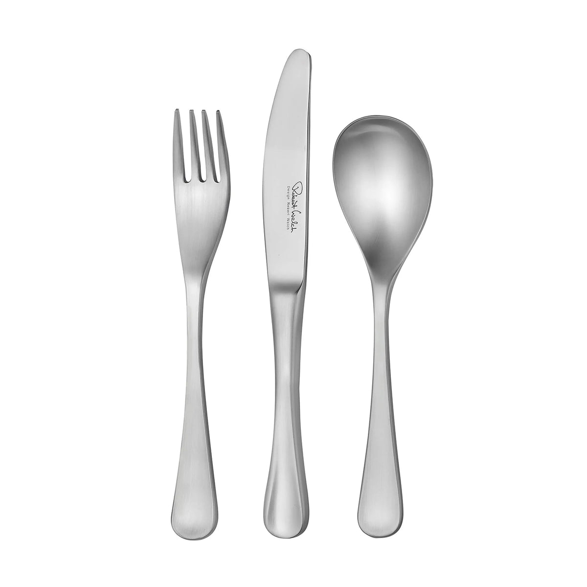 Robert Welch RW2 Satin Children’s Cutlery Set 3 Piece - Simmer and Slice