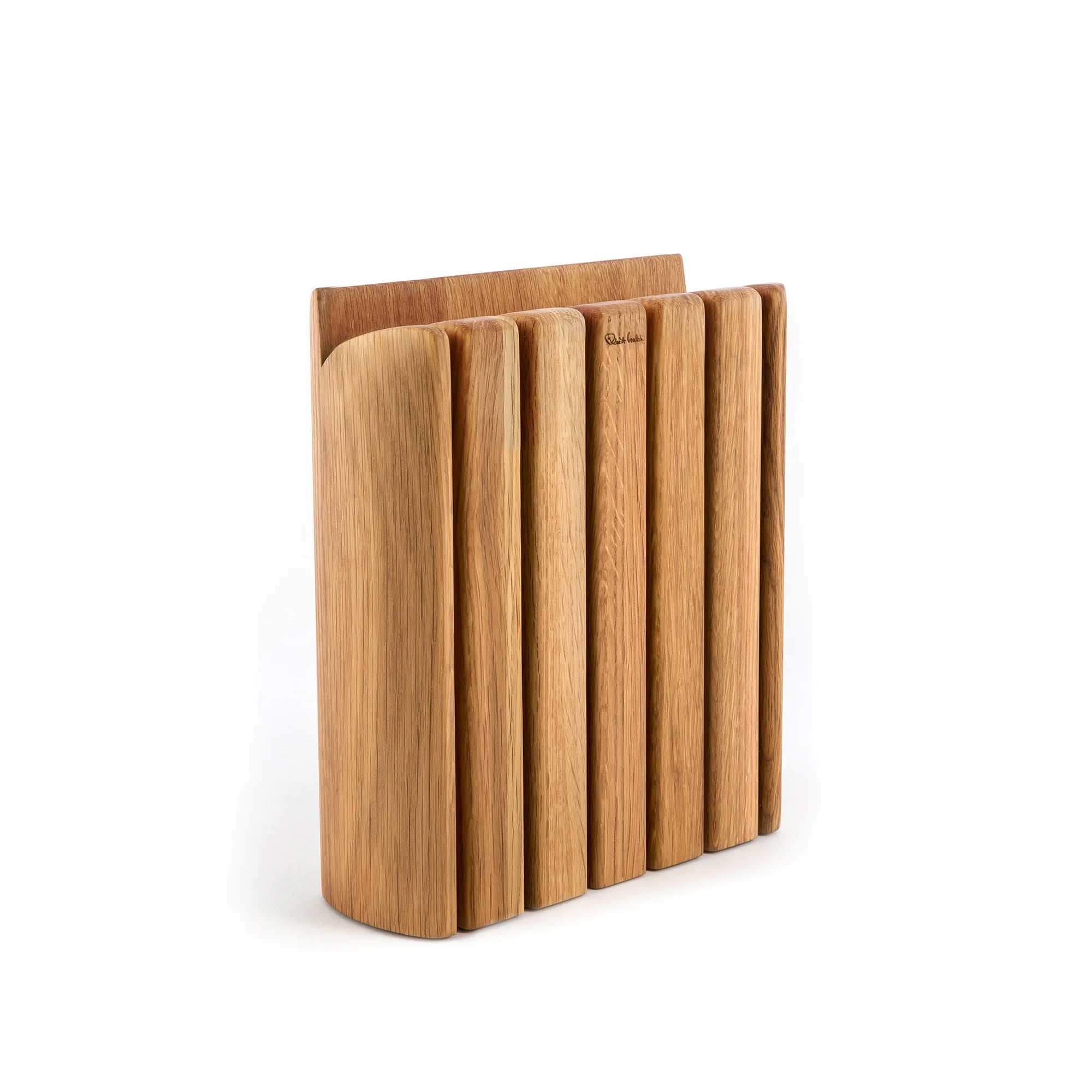 Robert Welch Signature Book Oak Knife Block(Empty) - Simmer and Slice