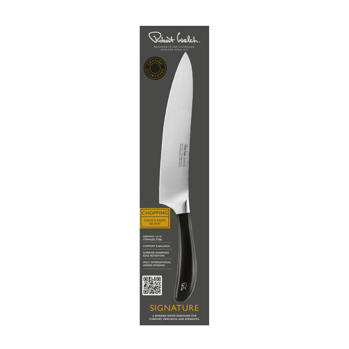 Robert Welch Signature Cooks Knife 20cm - Simmer and Slice