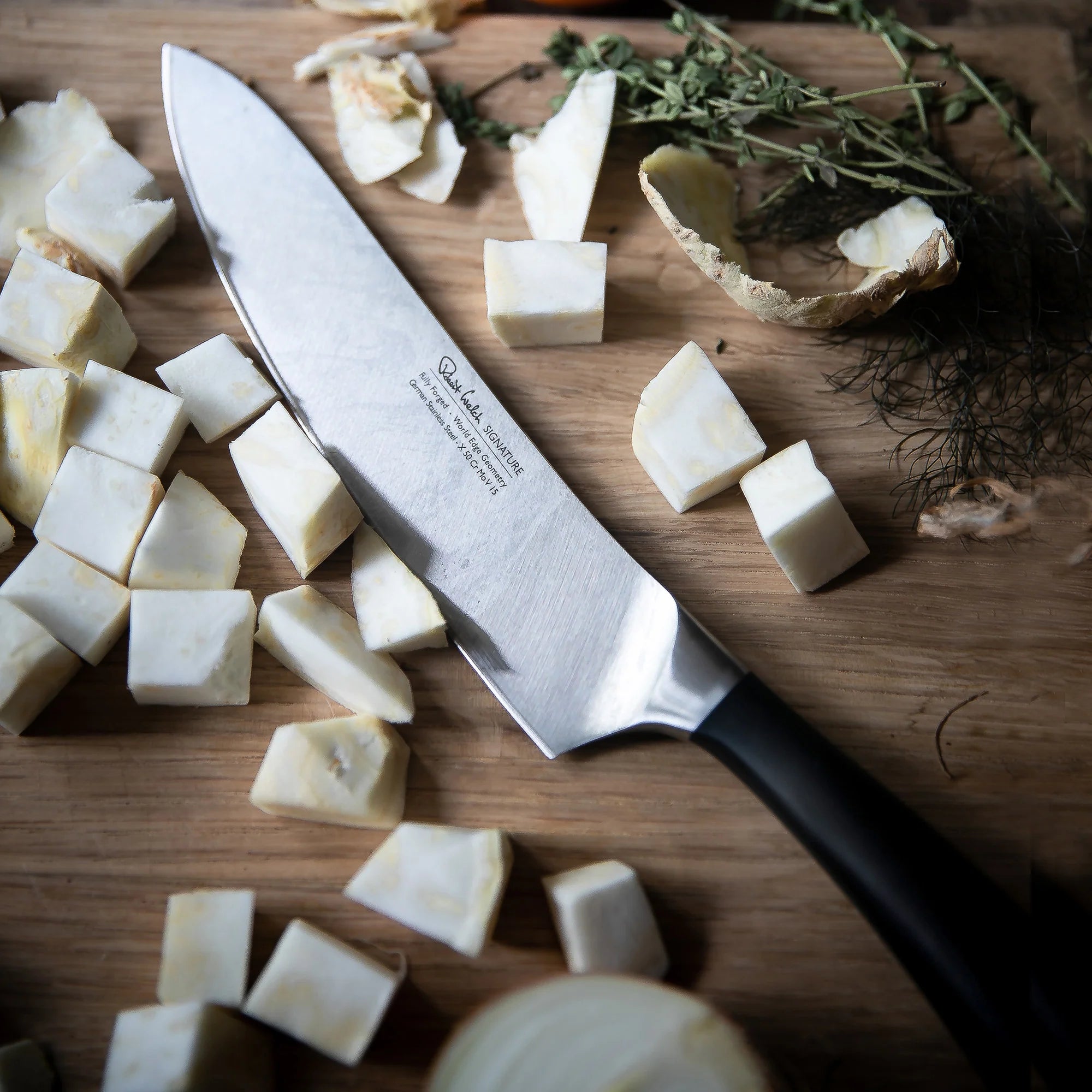 Robert Welch Signature Cooks Knife 20cm - Simmer and Slice