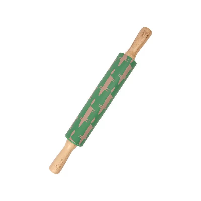 Scion Mr Fox Silicone Rolling Pin - Mint Leaf - Simmer and Slice