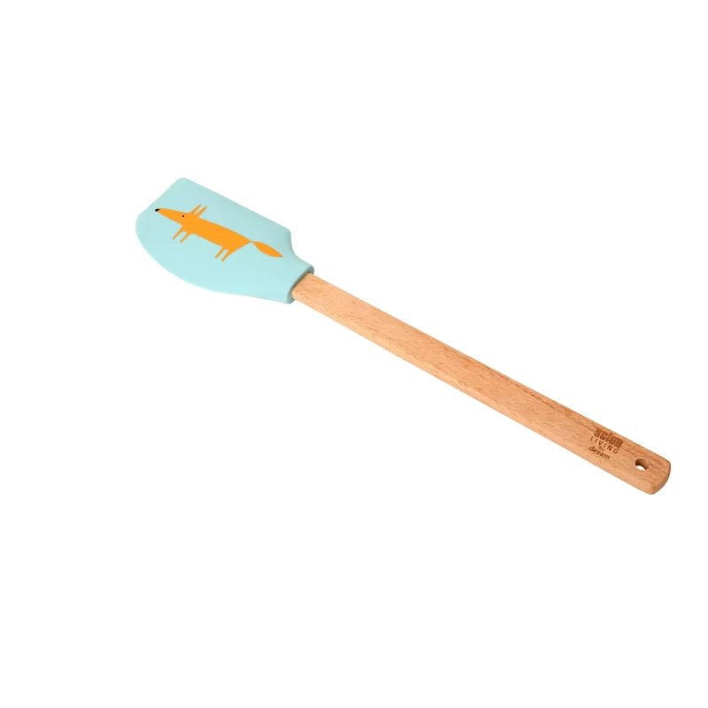 Scion Mr Fox Silicone Spatula - Blue - Simmer and Slice