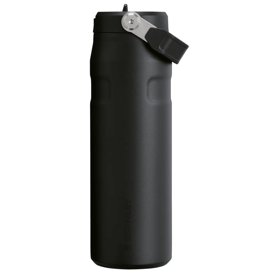 Stanley The Iceflow Flip Straw Bottle 2.0, 0.7l, Black - Simmer and Slice