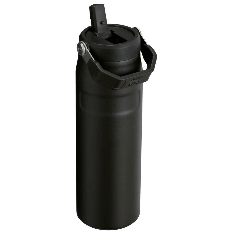 Stanley The Iceflow Flip Straw Bottle 2.0, 0.7l, Black - Simmer and Slice