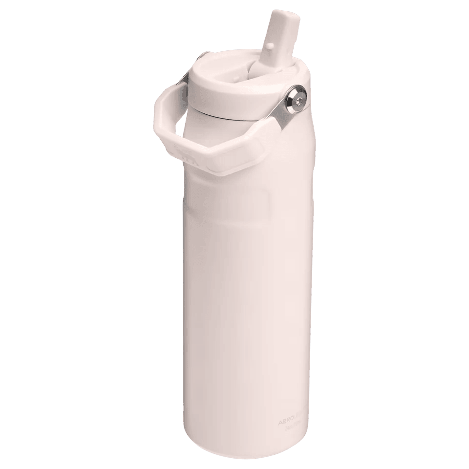 Stanley The Iceflow Flip Straw Bottle 2.0, 0.7l, Rose Quartz - Simmer and Slice