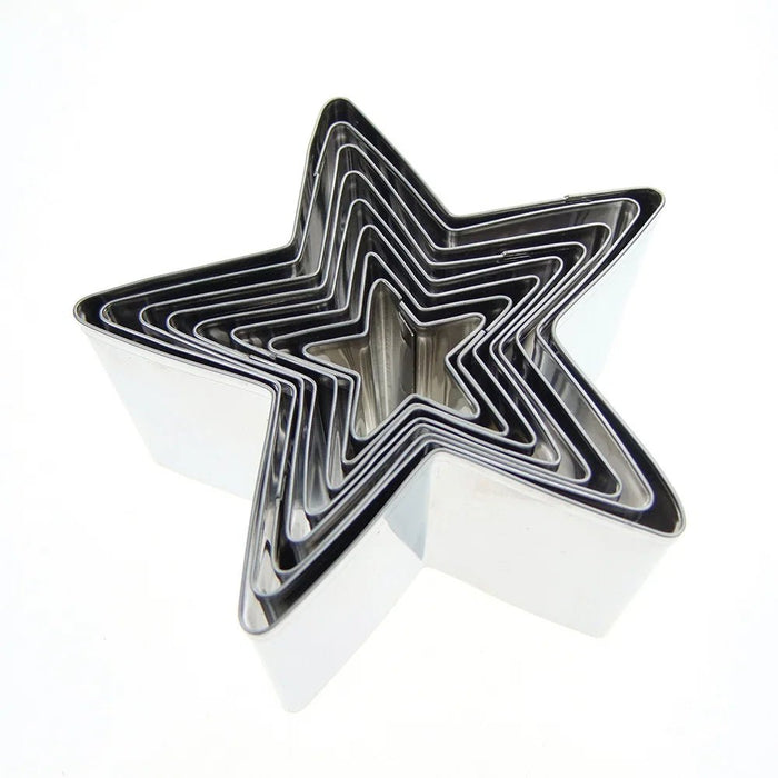 Star Cookie Cutter Set 8 Piece - Simmer and Slice