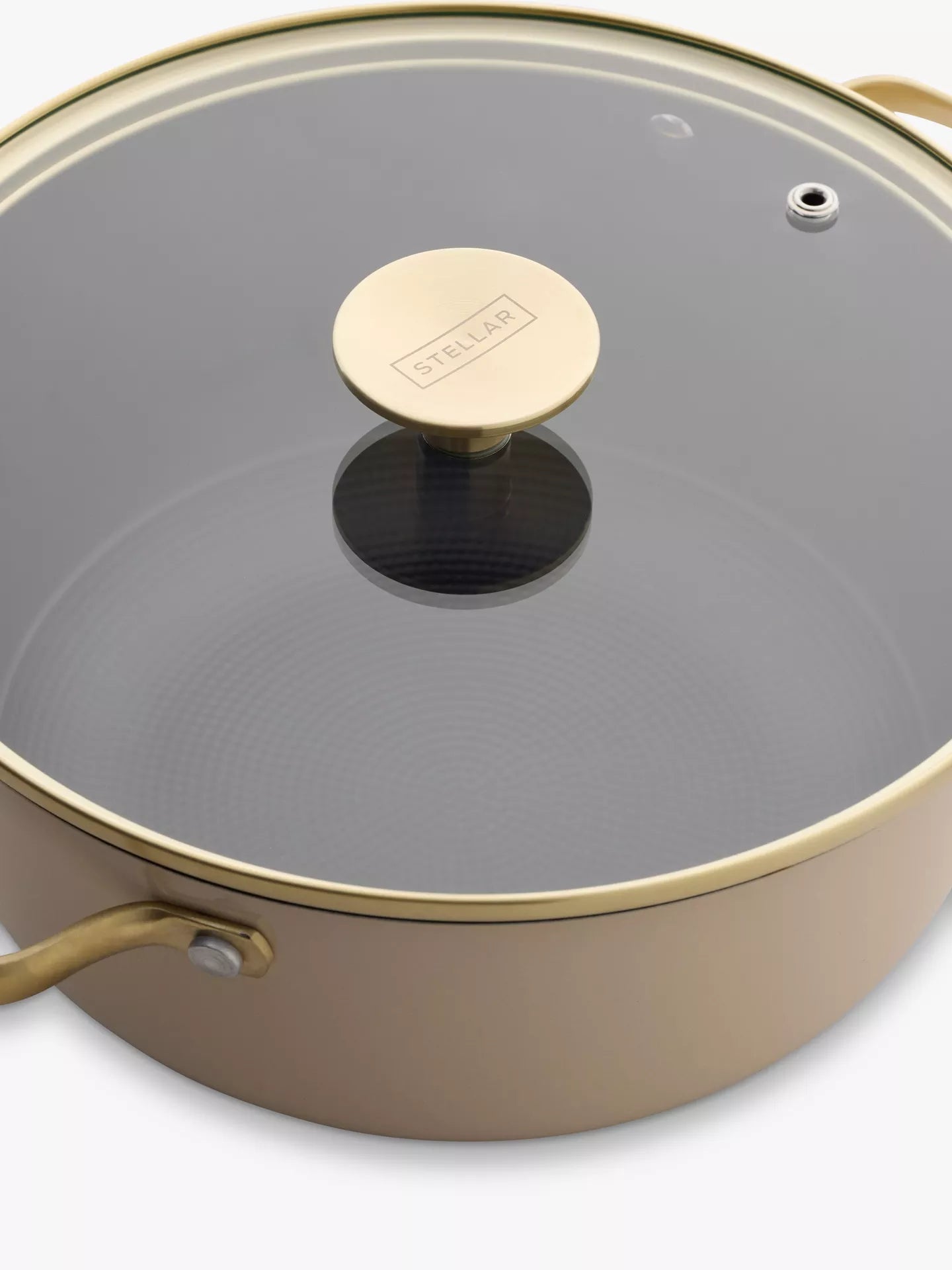 Stellar Cast Light 24cm Casserole Clay - Simmer and Slice