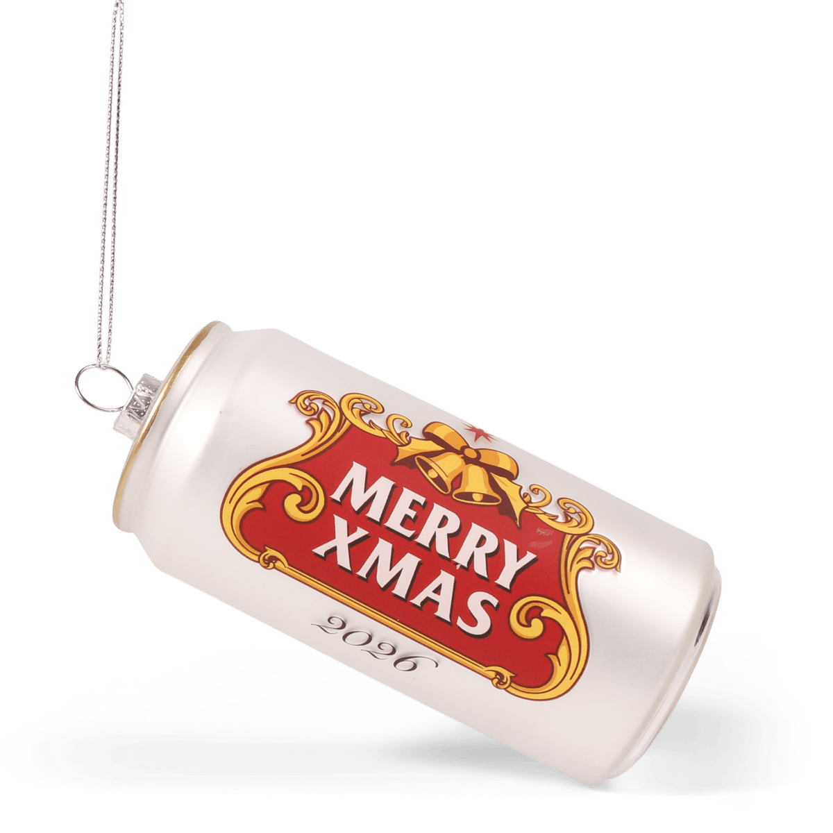 Studio THIE Beer Can Glass Christmas Decoration 11cm - Simmer and Slice
