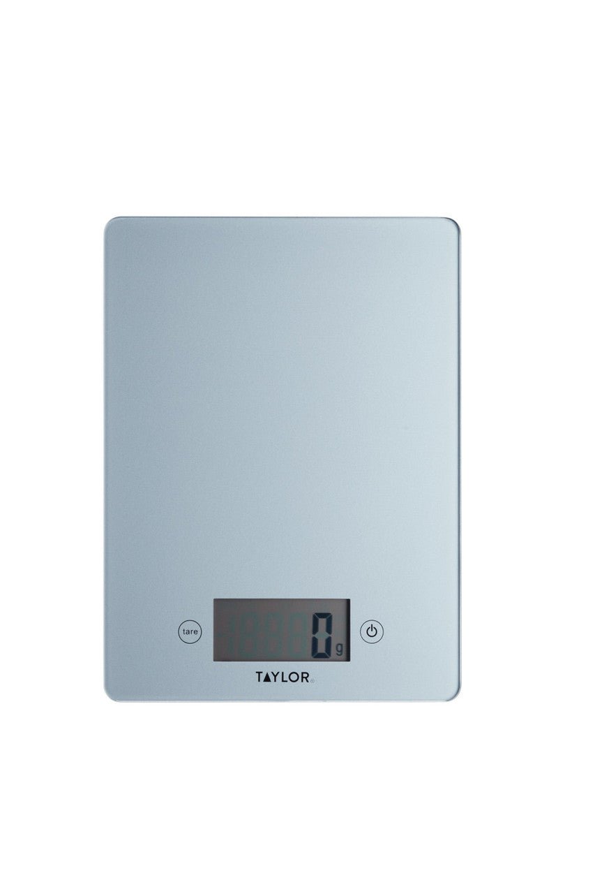 Taylor Pro Glass Digital 5Kg Kitchen Scales - Pewter - Simmer and Slice