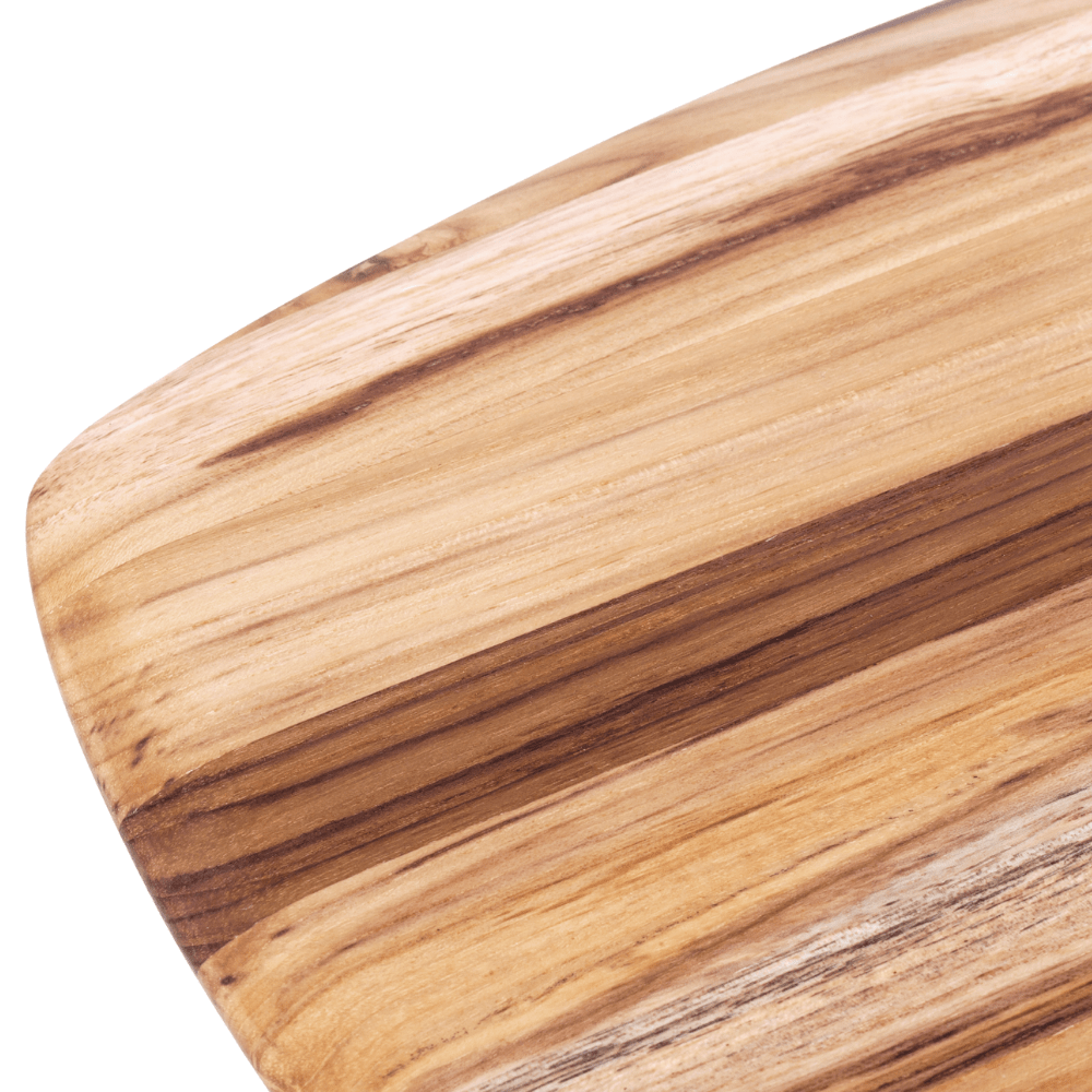 TeakHaus Elegant Serving & Cutting Board - Medium - Simmer and Slice