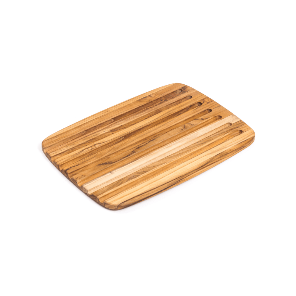 TeakHaus Essential Bread Cutting Board - Simmer and Slice