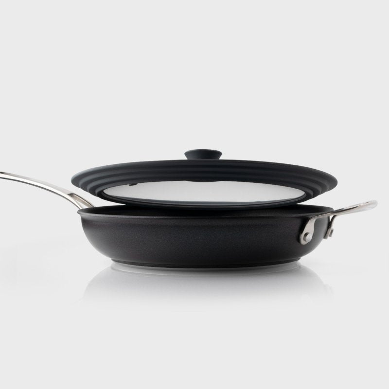 Universal Pan Lid Glass & Silicone Large 26/28/30cm - Simmer and Slice