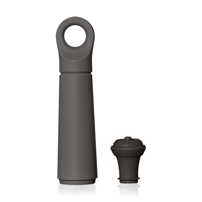 Vacu Vin Loop Wine Saver - Graphite - Simmer and Slice
