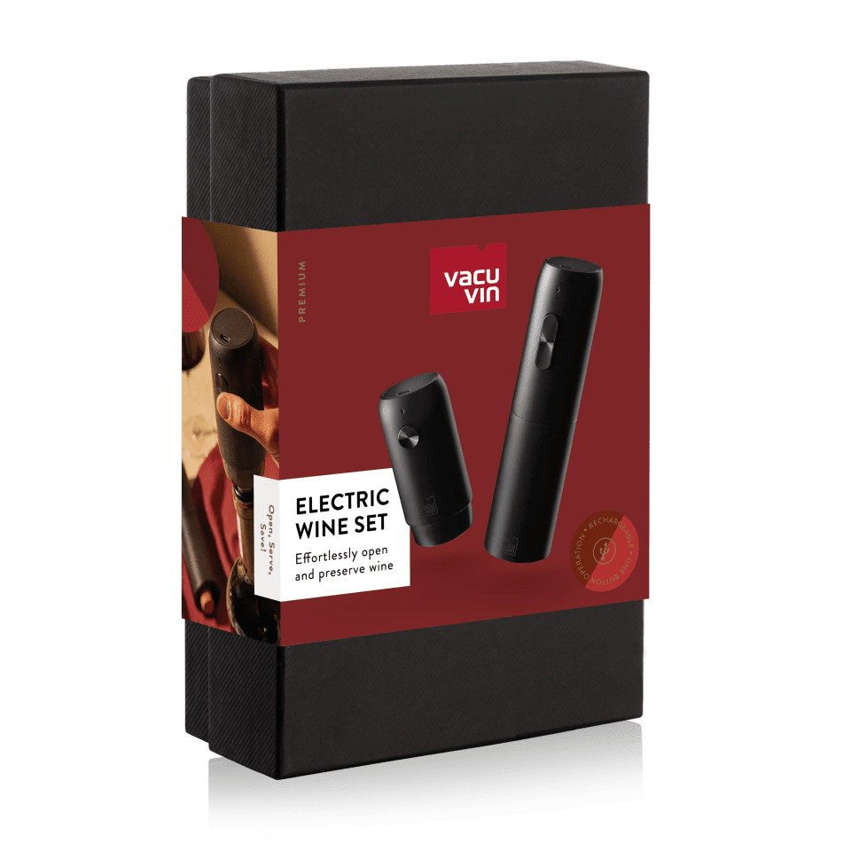 VacuVin Electric Wine 2pc Set - Simmer and Slice