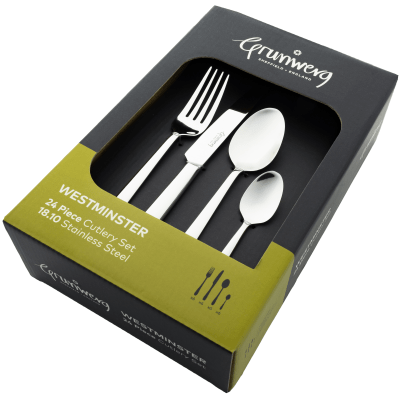 Westminster 24pc Cutlery Set - Simmer and Slice
