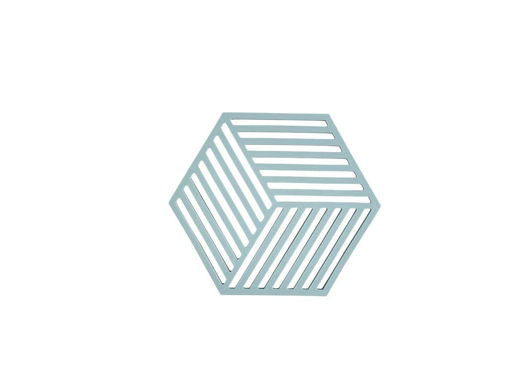 Zone Denmark - Trivet Hexagon Fog blue - Simmer and Slice