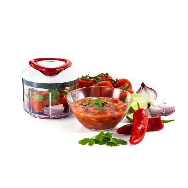 Zyliss Easy Pull Food Processor - Simmer and Slice
