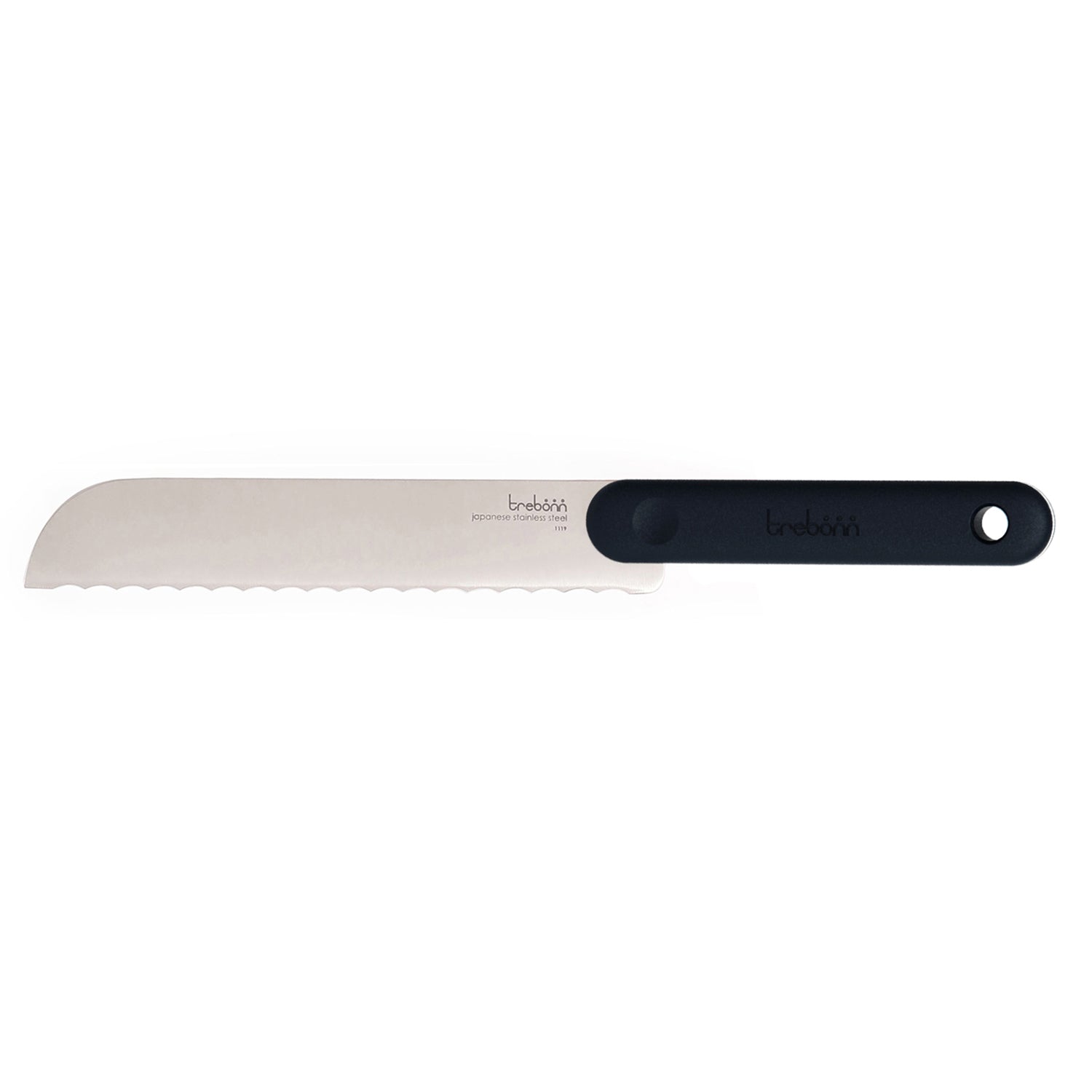 Trebonn Bread Knife 20cm (Black Edition)
