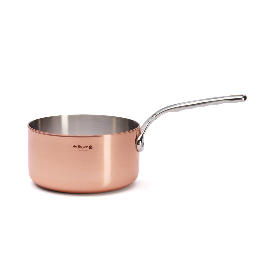 De Buyer Prima Matera 18cm Saucepan | Steel Handle