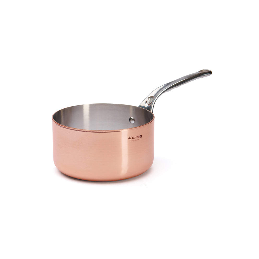 De Buyer Prima Matera 20cm Saucepan | Steel Handle