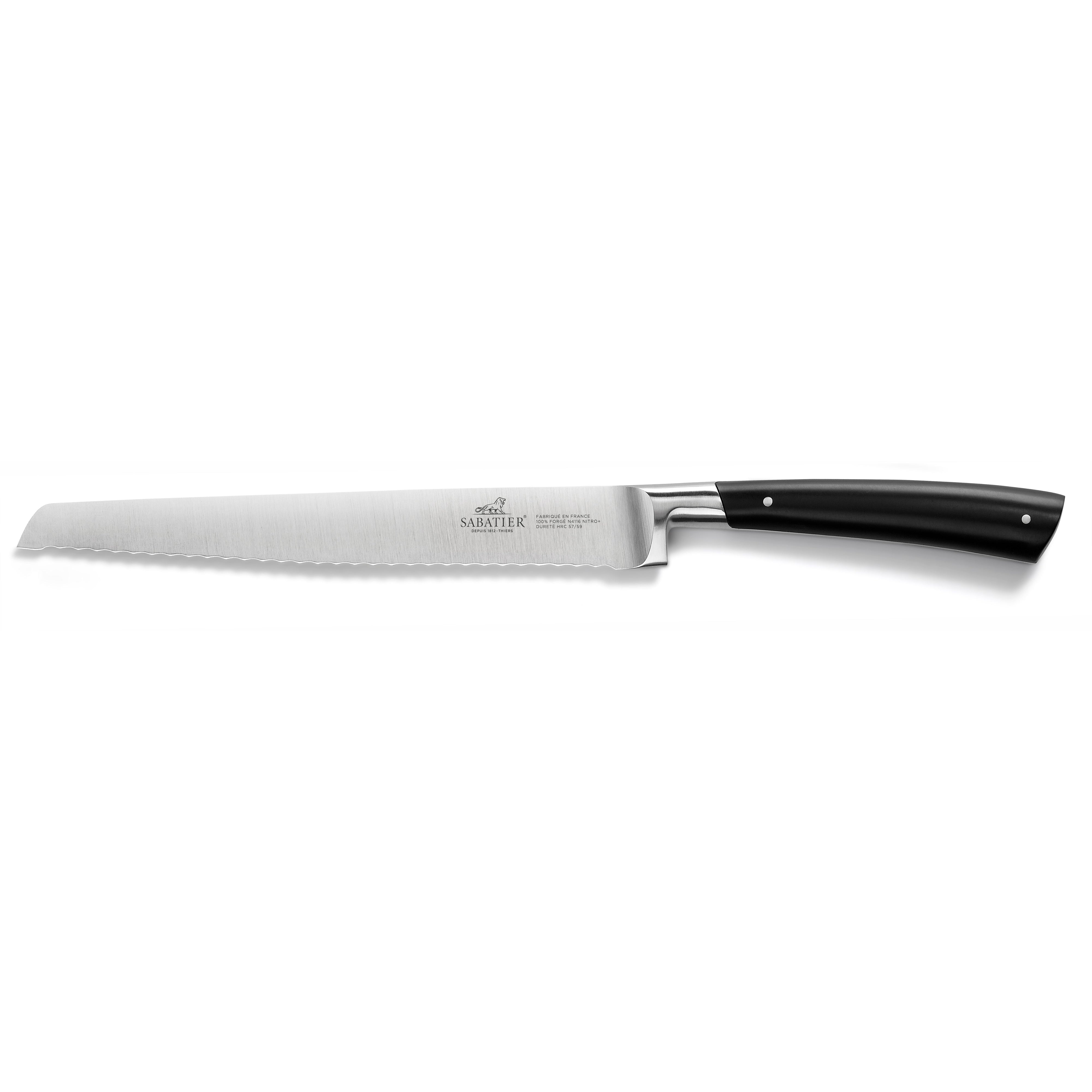 Lion Sabatier 20cm Bread Knife - Edonist Black