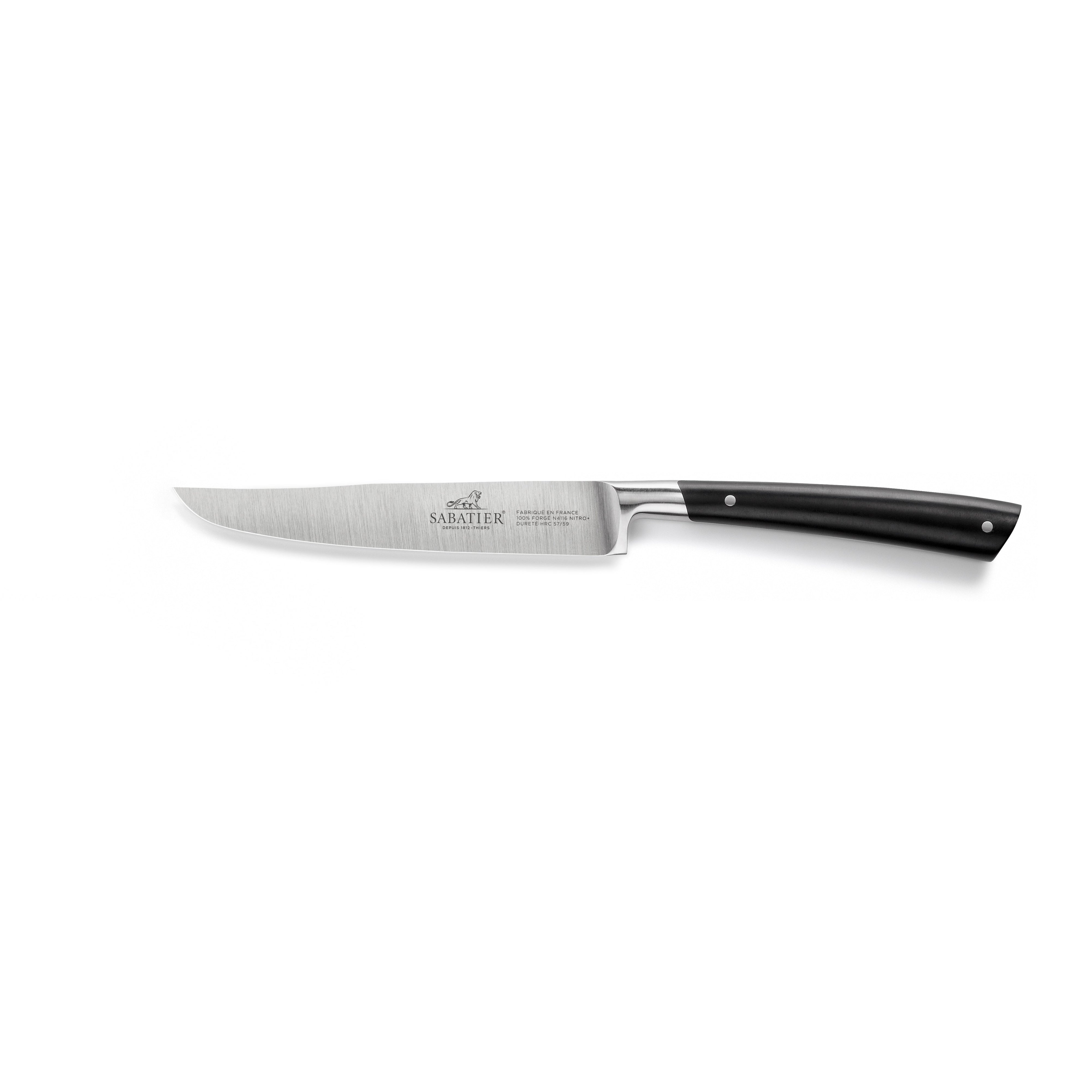 Lion Sabatier Steak Knives 2pc Set - Edonist Black