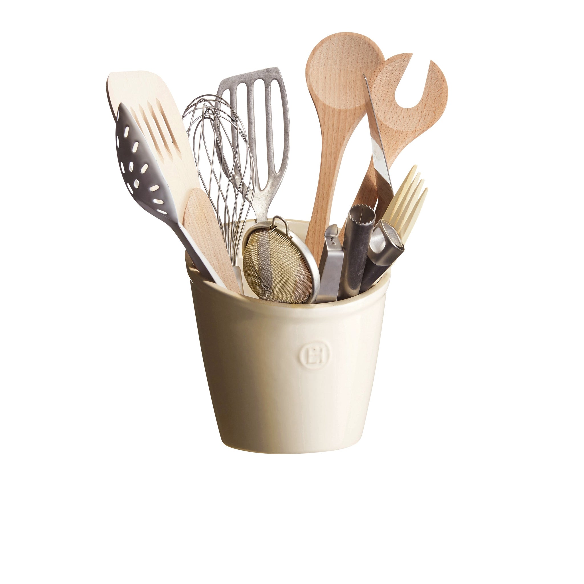 Emile Henry Utensil Pot - Clay 