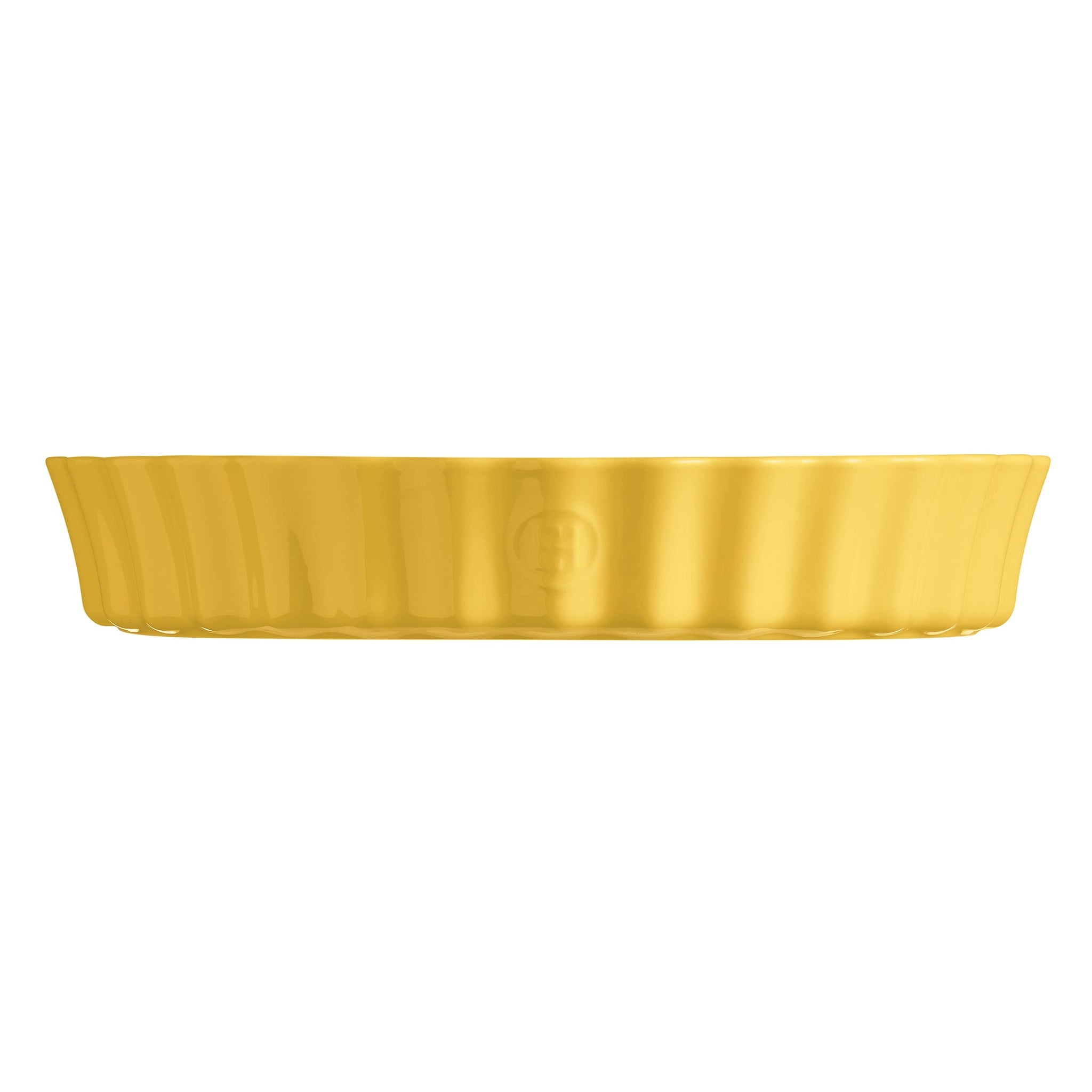 Emile Henry Deep Flan Dish In Provence Yellow 32cm