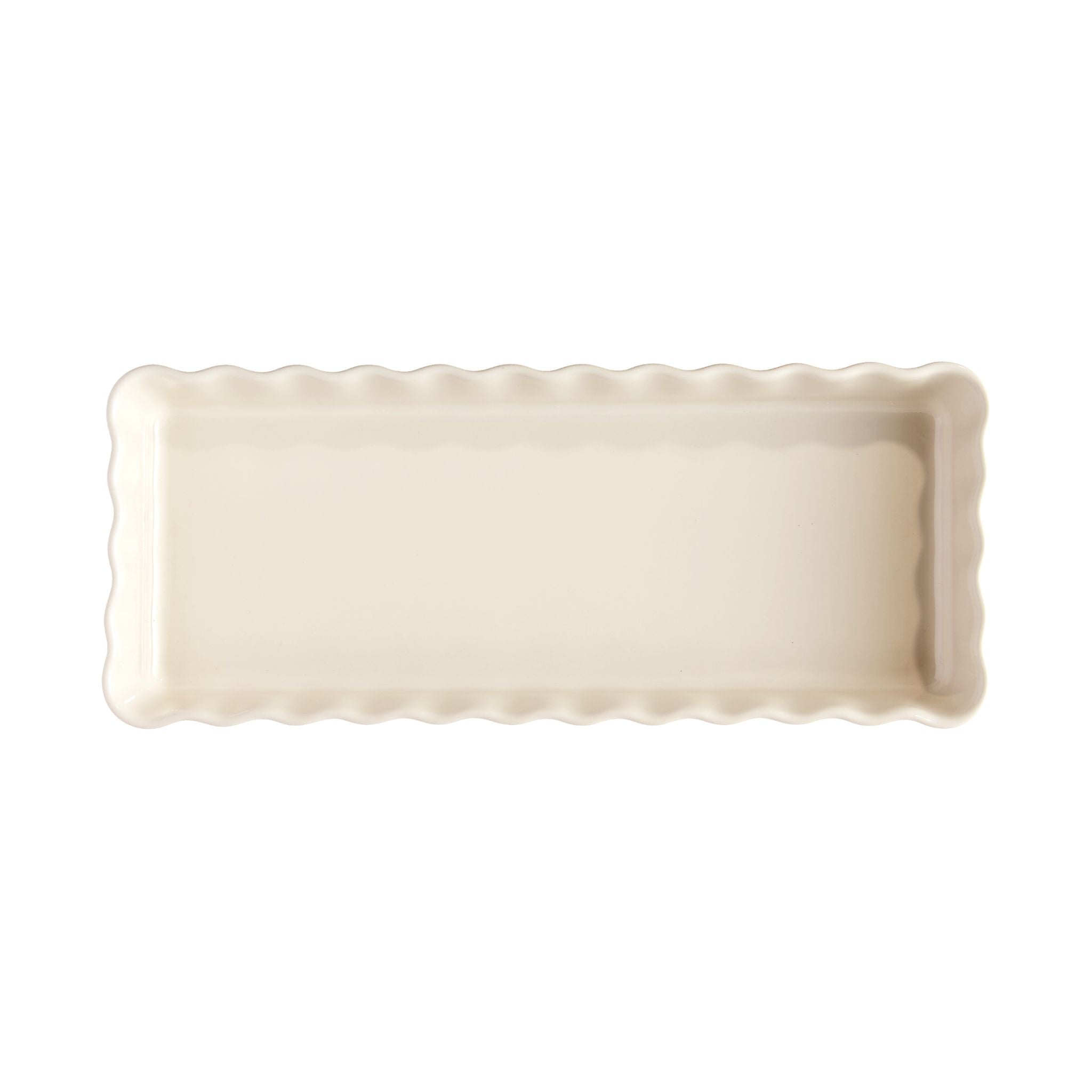 Emile Henry Slim Rectangular Tart Dish Clay