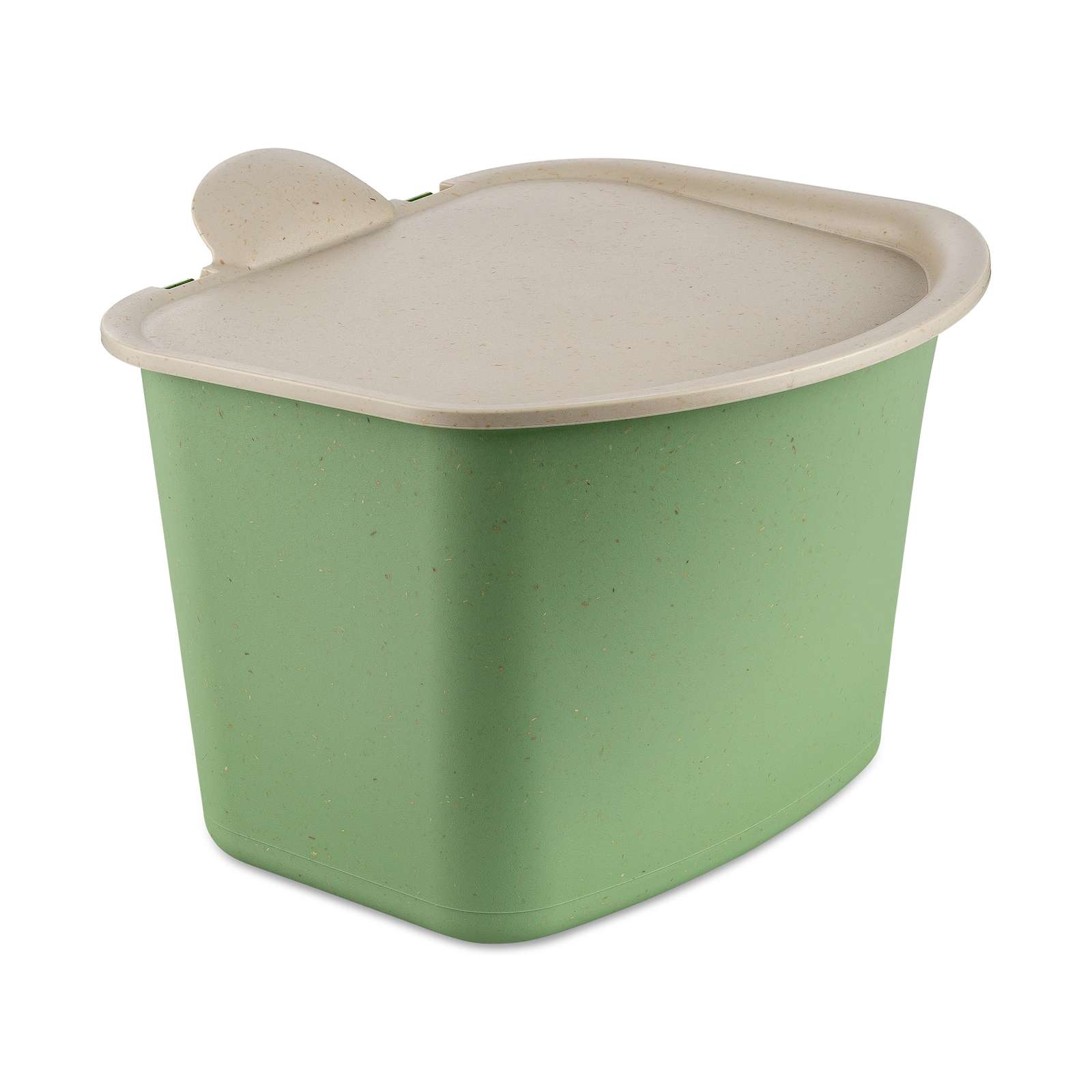 Koziol BIBO Organic Waste Bin - Nature Leaf Green