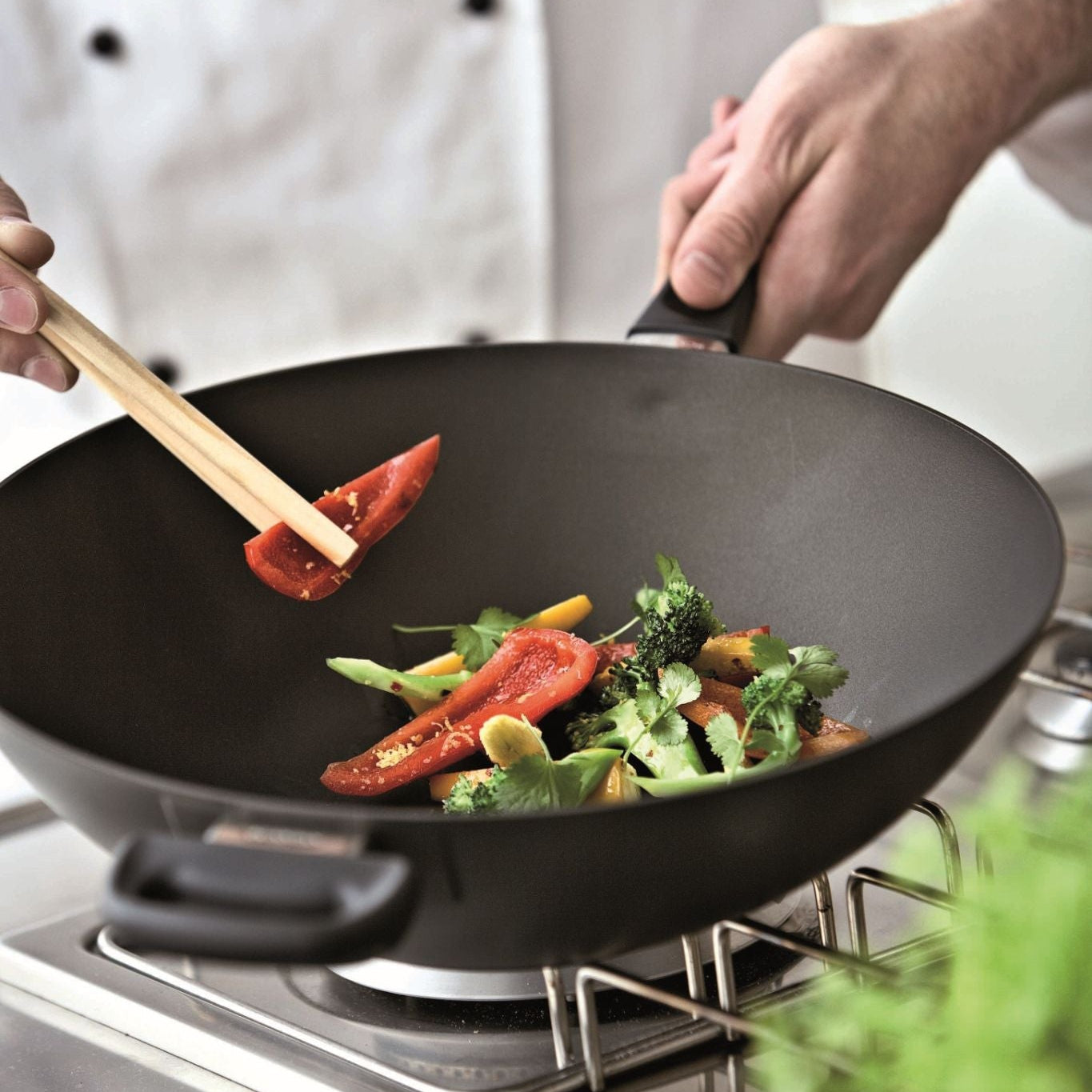 SCANPAN Classic Induction Wok 32cm