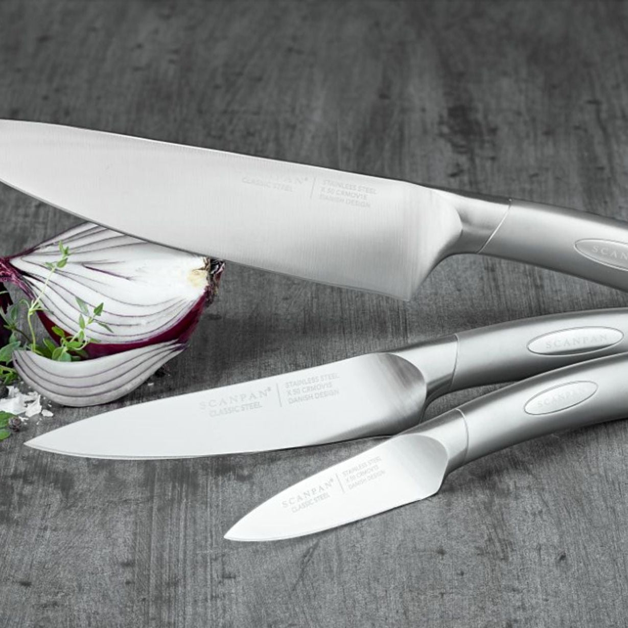 SCANPAN Classic Steel Vegetable Knife 11.5cm