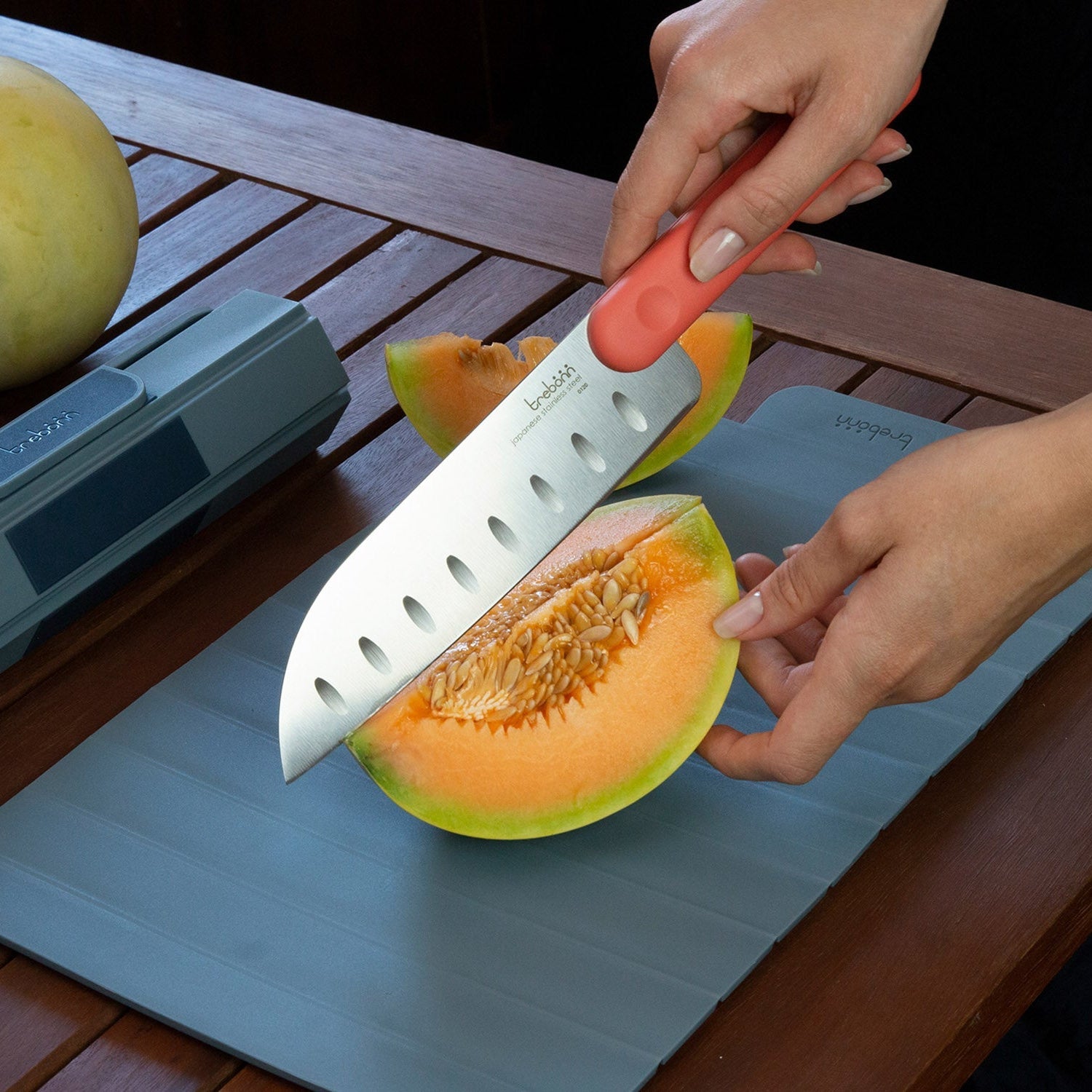 Trebonn Roll Cutting Board - Grey/Blue