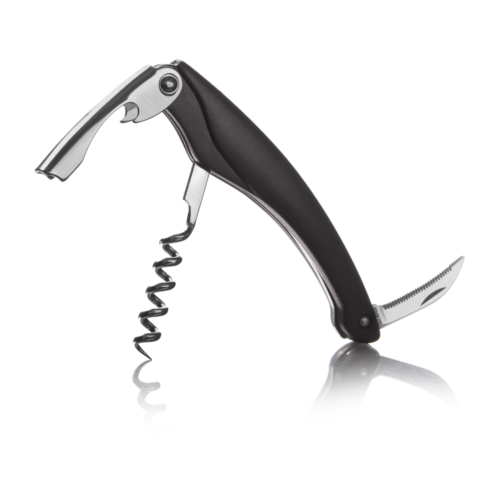 Vacu Vin Waiter's Corkscrew - Black