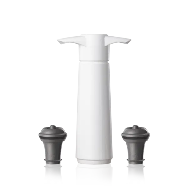 Vacu Vin Wine Saver White | 2 Stoppers