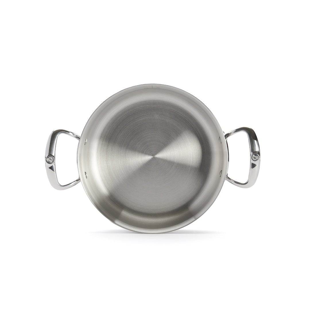 De Buyer Affinity 24cm Sauté Pan with Lid - Simmer and Slice