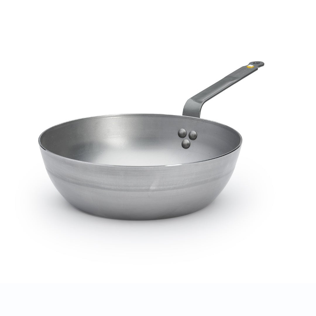 De Buyer Mineral B 28cm Deep Country Pan - Simmer and Slice