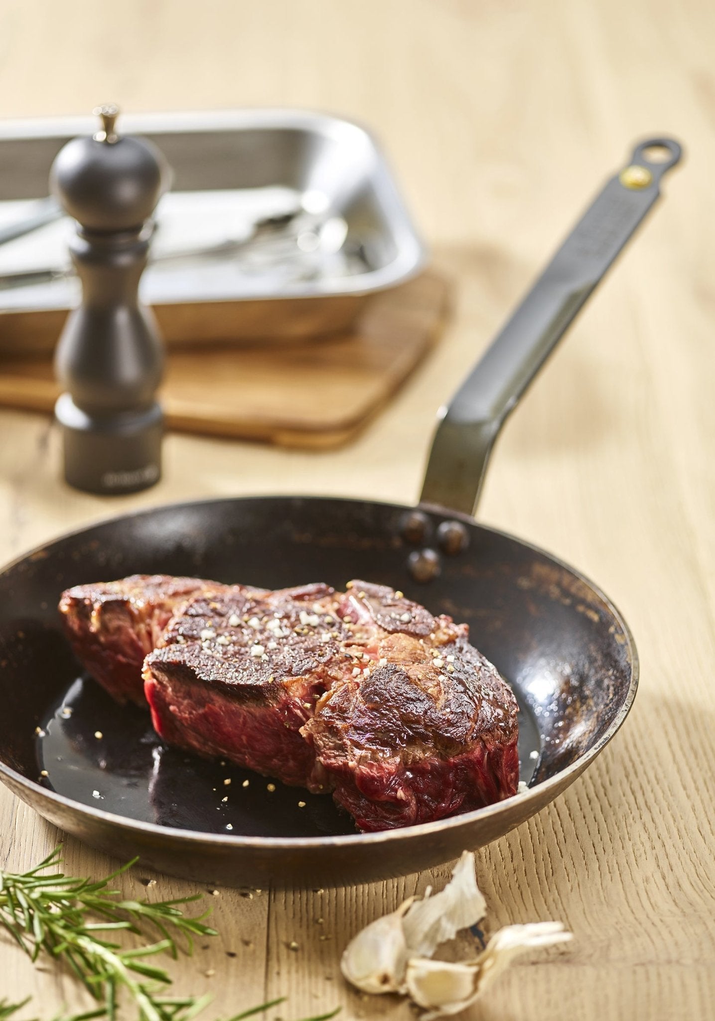 De Buyer Mineral B 28cm Frying Pan - Simmer and Slice