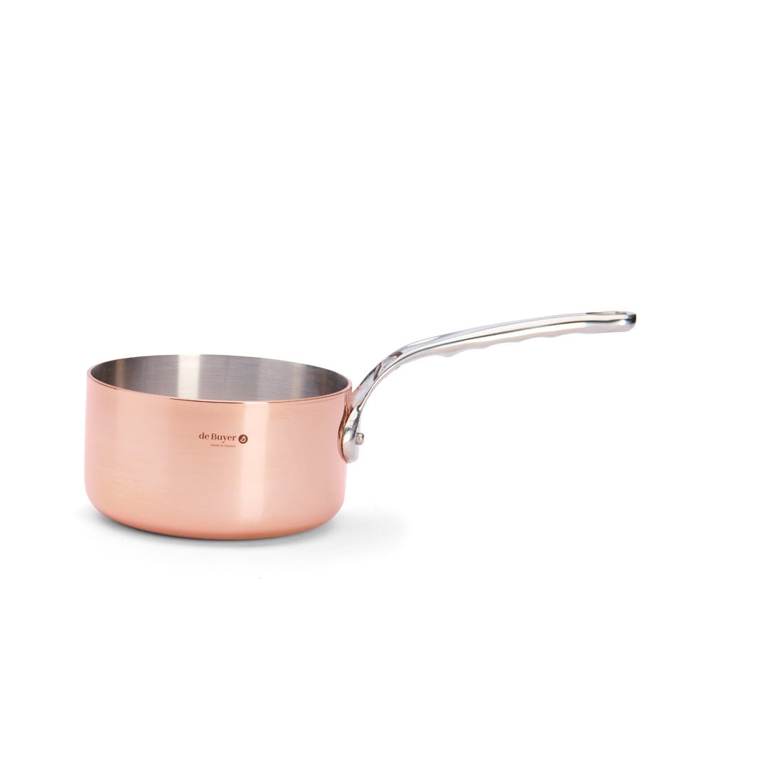De Buyer Prima Matera 14cm Saucepan | Steel Handle - Simmer and Slice