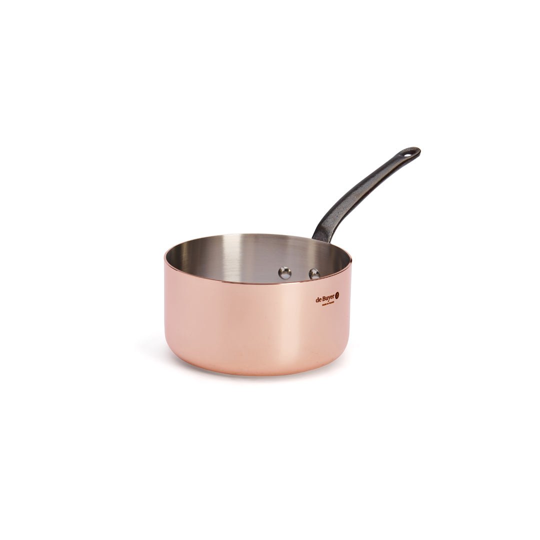 De Buyer Prima Matera 16cm Saucepan | Steel Handle - Simmer and Slice