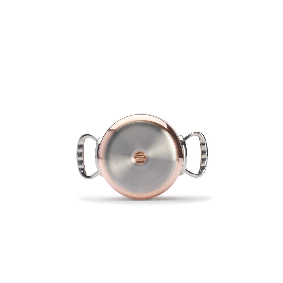 De Buyer Prima Matera 16cm Stewpan with Lid | Steel Handle - Simmer and Slice