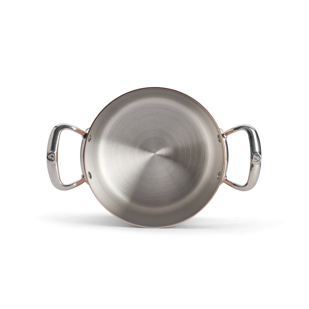 De Buyer Prima Matera 20cm Stockpot with Lid | Steel Handle - Simmer and Slice