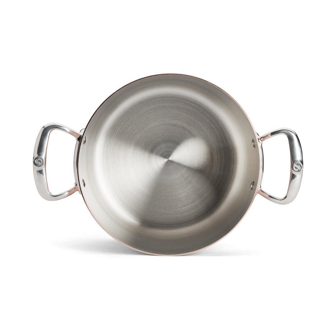 De Buyer Prima Matera 24cm High Stewpan with Lid | Steel Handle - Simmer and Slice